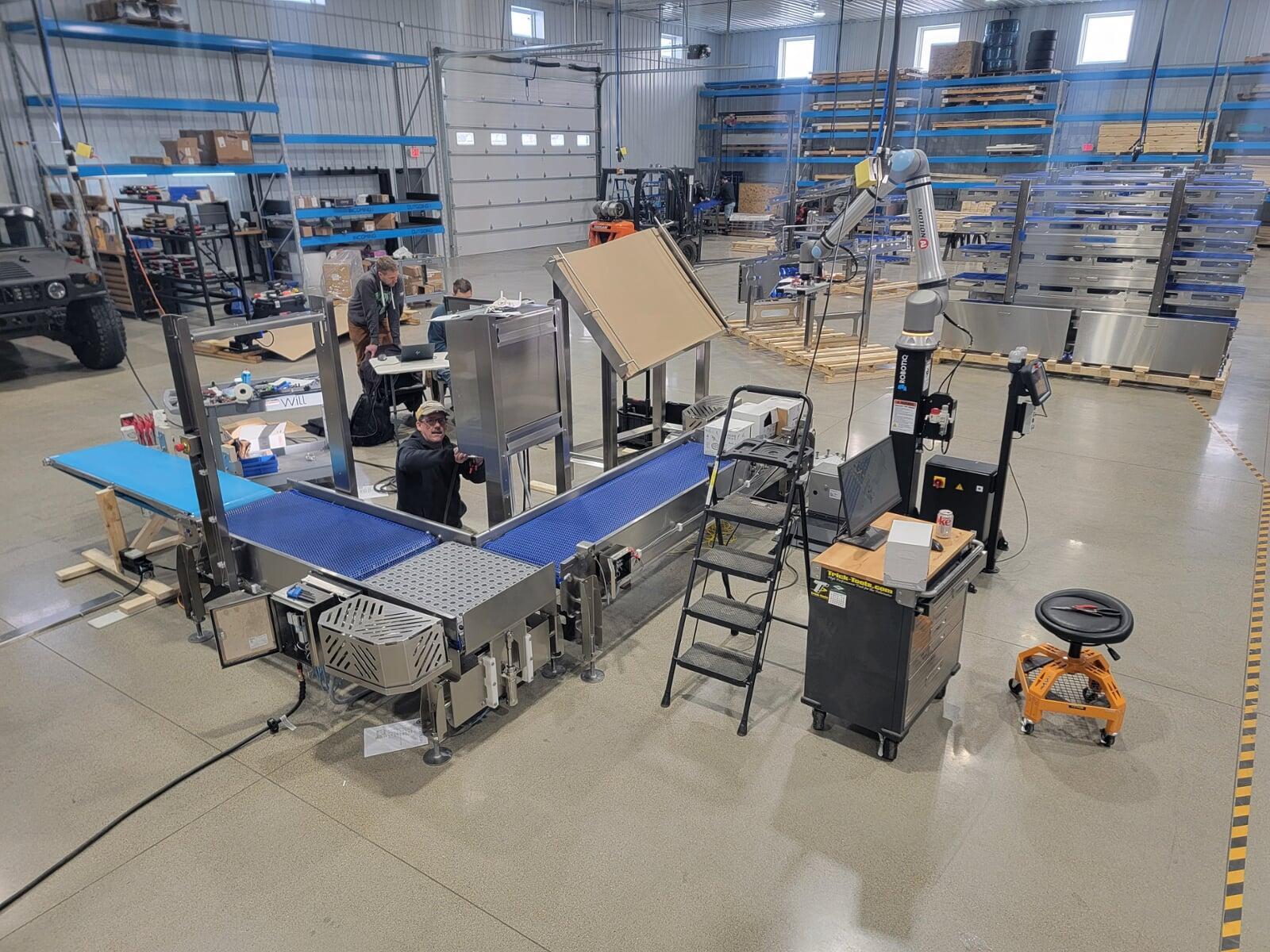 Cobot palletizer