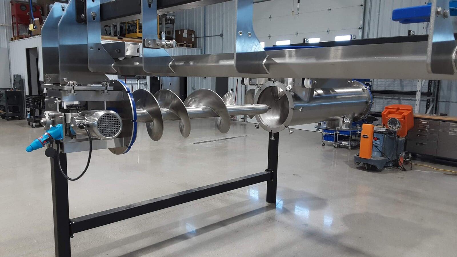 Removable screw loader